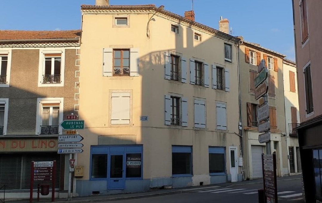 AGENCE IMMOBILIERE LANGONAISE : Immeuble | LANGOGNE (48300) | 114 m2 | 99 000 € 